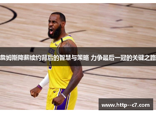 詹姆斯降薪续约背后的智慧与策略 力争最后一冠的关键之路